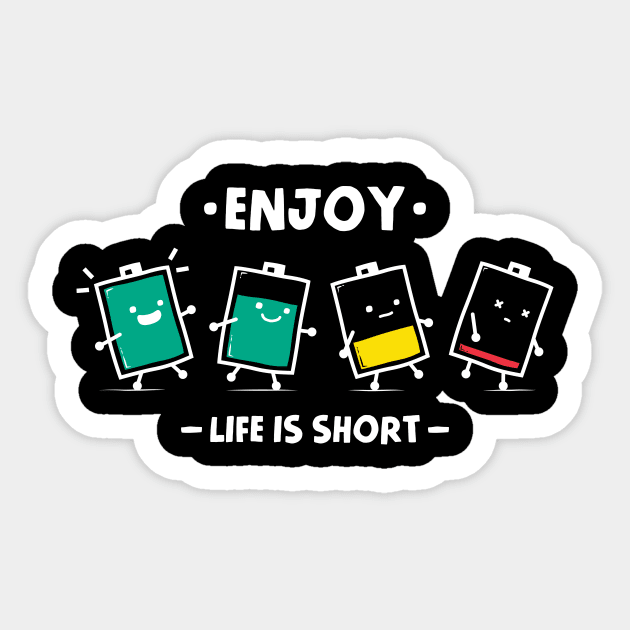 Low Battery Life Sticker by krisren28